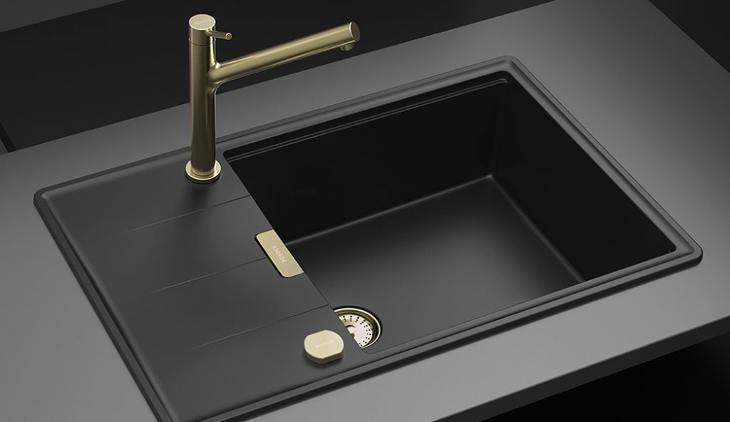 Top modele chiuvete granit negre pentru bucatarie